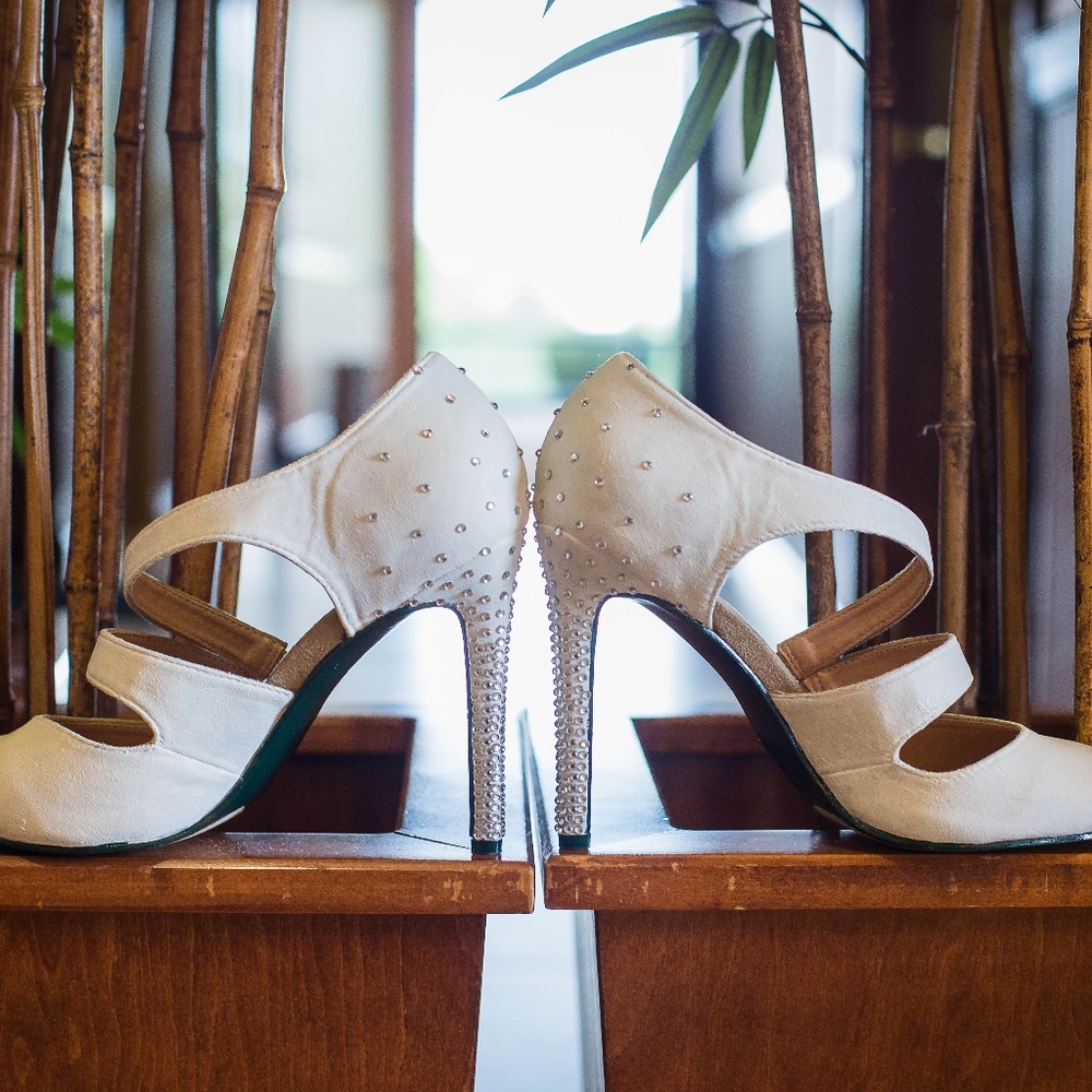 Wedding Fading Sparkle, Color Match Heel